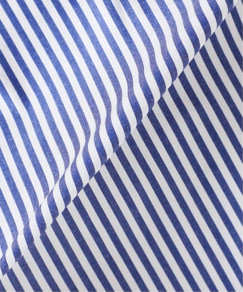 IENA（イエナ）の「ストライプノースリーブシャツ◆（シャツ/ブラウス・レディース・ブルー系その他/サックスブルー/ブルー・FREE）」の4枚目の写真