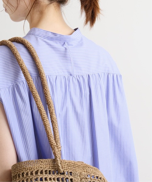 IENA（イエナ）の「ストライプノースリーブシャツ◇（シャツ