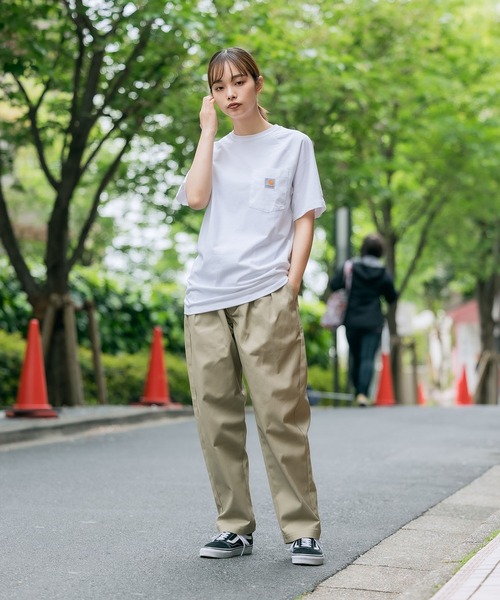 Carhartt(カーハート)の「Carhartt/カーハート M Force Rlxd Fit MW SS Pkt Tshrt Tシャツ/半袖Tシャツ(Tシャツ/カットソー・メンズ・ホワイト・S)」の10枚目の写真