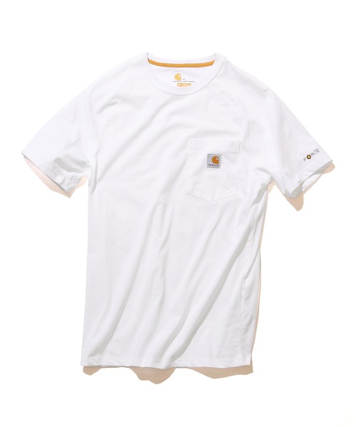 Carhartt(カーハート)の「Carhartt/カーハート M Force Rlxd Fit MW SS Pkt Tshrt Tシャツ/半袖Tシャツ(Tシャツ/カットソー・メンズ・ホワイト・S)」の7枚目の写真
