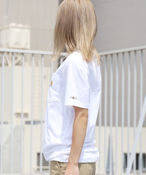 Carhartt(カーハート)の「Carhartt/カーハート M Force Rlxd Fit MW SS Pkt Tshrt Tシャツ/半袖Tシャツ(Tシャツ/カットソー・メンズ・ホワイト・S)」の12枚目の写真