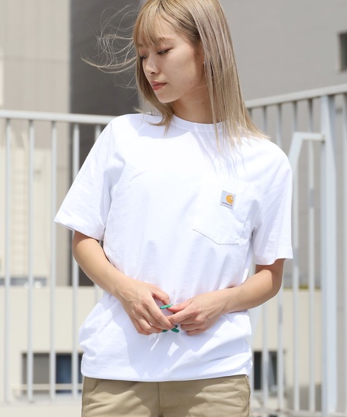 Carhartt(カーハート)の「Carhartt/カーハート M Force Rlxd Fit MW SS Pkt Tshrt Tシャツ/半袖Tシャツ(Tシャツ/カットソー・メンズ・ホワイト・S)」の14枚目の写真