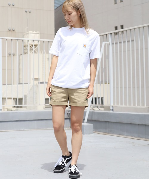 Carhartt(カーハート)の「Carhartt/カーハート M Force Rlxd Fit MW SS Pkt Tshrt Tシャツ/半袖Tシャツ(Tシャツ/カットソー・メンズ・ホワイト・S)」の16枚目の写真
