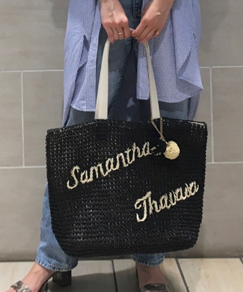 編みこみトートバッグ トートバッグ Samantha Thavasa サマンサタバサ のファッション通販 Zozotown
