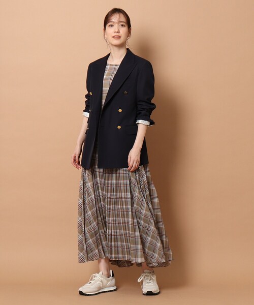 SCYE BASICS（サイベーシックス）の「◆SCYE BASICS(サイベーシックス)6B ブレザー（テーラードジャケット・レディース・ネイビー・02）」の4枚目の写真