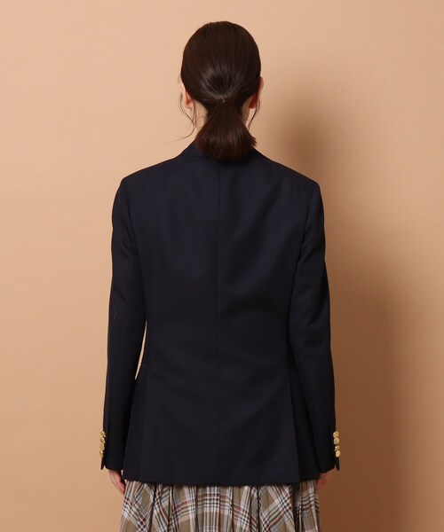 SCYE BASICS（サイベーシックス）の「◆SCYE BASICS(サイベーシックス)6B ブレザー（テーラードジャケット・レディース・ネイビー・02）」の7枚目の写真
