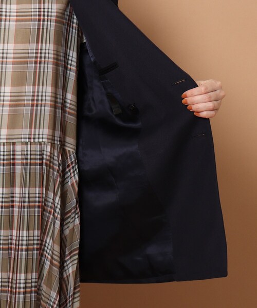 SCYE BASICS（サイベーシックス）の「◆SCYE BASICS(サイベーシックス)6B ブレザー（テーラードジャケット・レディース・ネイビー・02）」の11枚目の写真