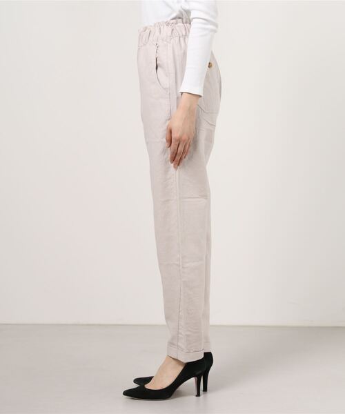 GAP（ギャップ）の「リネンブレンド ペーパーバッグパンツ（その他パンツ・レディース・その他/ブルー・000/0/10/6/00/12/4/8/2）」の3枚目の写真