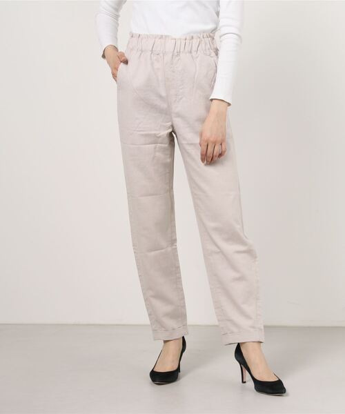 GAP（ギャップ）の「リネンブレンド ペーパーバッグパンツ（その他パンツ・レディース・その他/ブルー・000/0/10/6/00/12/4/8/2）」の10枚目の写真
