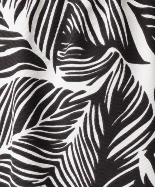 OPAQUE.CLIP（オペークドットクリップ）の「◆リーフプリント イージーワイドパンツ【WEB限定サイズ】（その他パンツ・レディース・ホワイト系3/ガンメタ・38/40/42）」の13枚目の写真