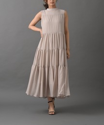 R・P・S pura | 【WEB限定】pura ティアードノースリマキシワンピース(ワンピース)