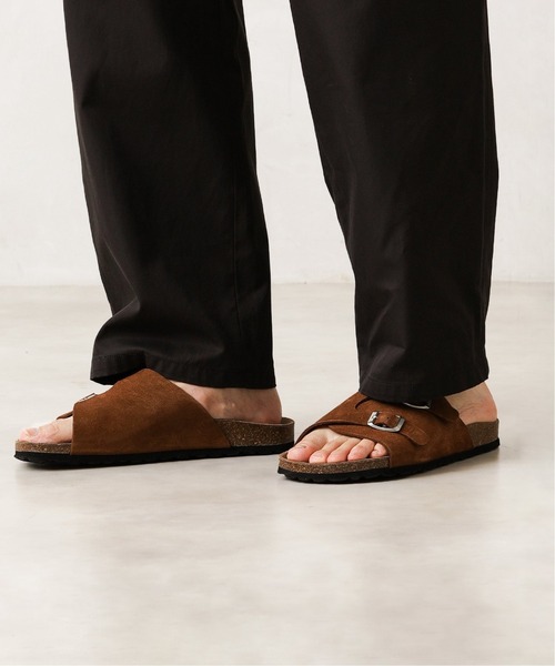 417 EDIFICE（フォーワンセブンエディフィス）の「【AUTENTI / オーセンティ】スライドサンダル（サンダル・メンズ・ブラック/パープル/ブラウン/サックスブルー/アイボリー・40/41/42）」の4枚目の写真