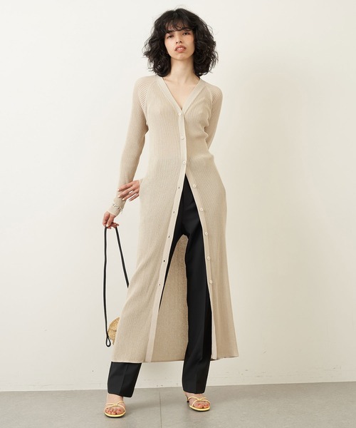 セール リブニットワンピカーディガン カーディガン ボレロ Whim Gazette ウィムガゼット のファッション通販 Zozotown