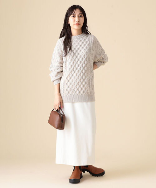 Demi-Luxe BEAMS（デミルクス ビームス）の「GIANNI CHIARINI / ALIFA 2WAY レザーバッグ S（ショルダーバッグ・レディース・ブラック/ブラウン/オフホワイト/レッド系その他・ONE SIZE）」の8枚目の写真