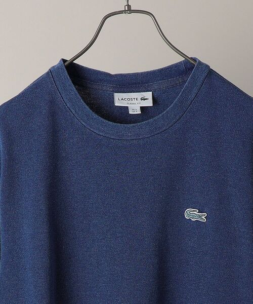 LACOSTE(ラコステ)の「【WEB限定】LACOSTE: インディゴ ピケ Tシャツ TH310EM(Tシャツ/カットソー・メンズ・ネイビー/ライトブルー・MEDIUM/LARGE/X-LARGE/SMALL)」の13枚目の写真