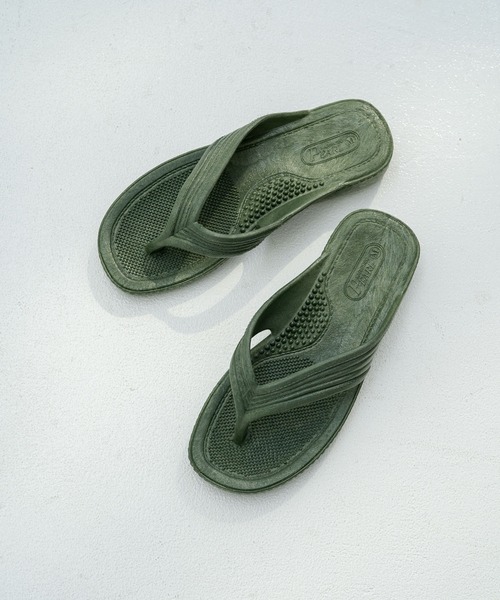 WHIMSIC（ウィムジック）の「【WHIMSIC別注】PEARL GYOSAN-MATTE（サンダル・レディース・ブラック/モスグリーン・LL/M）」の15枚目の写真