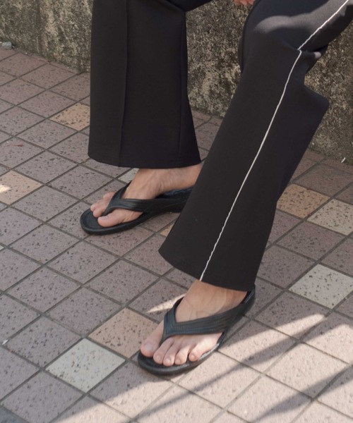 WHIMSIC（ウィムジック）の「【WHIMSIC別注】PEARL GYOSAN-MATTE（サンダル・レディース・ブラック/モスグリーン・LL/M）」の7枚目の写真