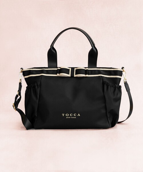Dual Tote Ribbon Nylon トートバッグ Tote L Botziw0303 を購入できます Tocca L トート