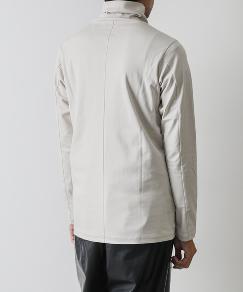 ATTACHMENT（アタッチメント）の「SUVIN COTTON SMOOTH HIGH NECKED T-SHIRT L/S（Tシャツ/カットソー・メンズ・ブラック/ホワイト/オフホワイト・1/2/3）」の13枚目の写真