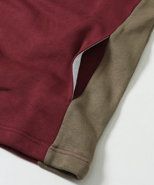 KRIFF MAYER(クリフメイヤー)の「ストレッチ切替クルー(スウェット・キッズ・ネイビー/ブラウン/ワインレッド/グレー・150/170/130/140/120/160)」の14枚目の写真