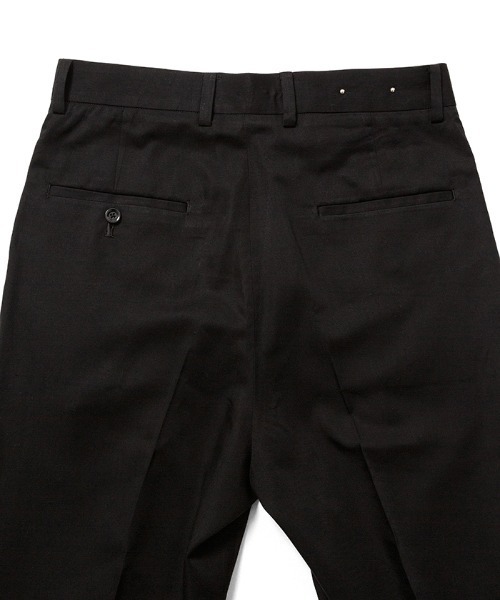 MINEDENIM(マインデニム)の「CD Tapered Slacks(スラックス・メンズ・ブラック・44/46)」の4枚目の写真