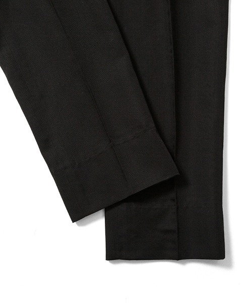 MINEDENIM(マインデニム)の「CD Tapered Slacks(スラックス・メンズ・ブラック・44/46)」の2枚目の写真