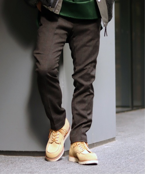 417 EDIFICE（フォーワンセブンエディフィス）の「◆TORAY lumilet wool チェックパンツ（スラックス・メンズ・ブラウン系その他/ブルー系その他・SMALL/MEDIUM/LARGE/X-LARGE）」の9枚目の写真