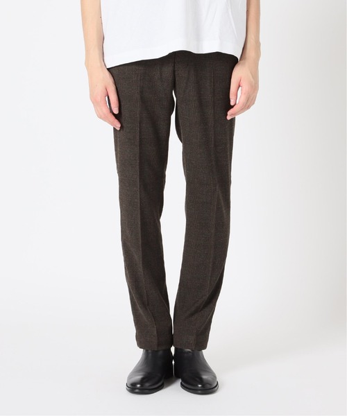 417 EDIFICE（フォーワンセブンエディフィス）の「◆TORAY lumilet wool チェックパンツ（スラックス・メンズ・ブラウン系その他/ブルー系その他・SMALL/MEDIUM/LARGE/X-LARGE）」の15枚目の写真
