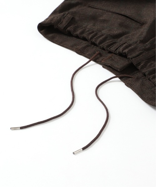 417 EDIFICE（フォーワンセブンエディフィス）の「◆TORAY lumilet wool チェックパンツ（スラックス・メンズ・ブラウン系その他/ブルー系その他・SMALL/MEDIUM/LARGE/X-LARGE）」の12枚目の写真