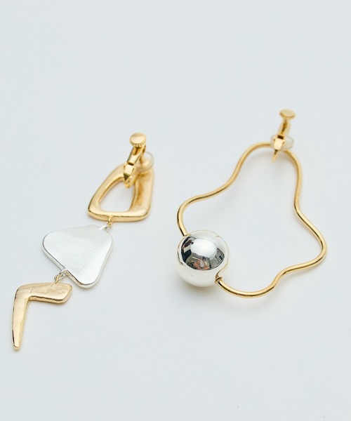 UNITED TOKYO（ユナイテッドトウキョウ）の「フィギュアコンビネーションイヤリング（イヤリング・レディース・シルバー/ゴールド・FREE）」の3枚目の写真