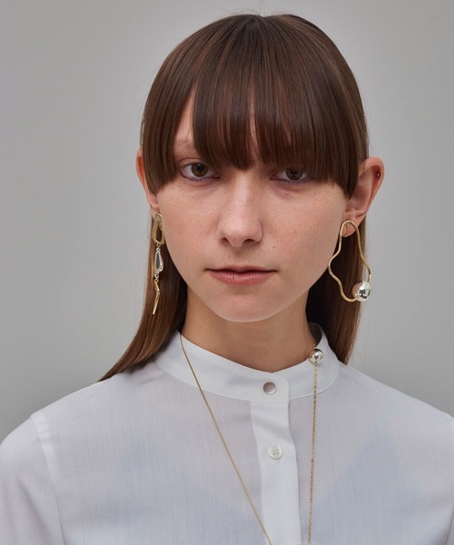 UNITED TOKYO（ユナイテッドトウキョウ）の「フィギュアコンビネーションイヤリング（イヤリング・レディース・シルバー/ゴールド・FREE）」の4枚目の写真