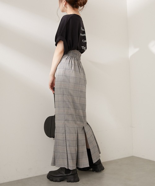 Chico(チコ)の「グレンチェックマーメイドタイトスカート(スカート・レディース・グレー系その他/グレー/ベージュ・FREE)」の20枚目の写真