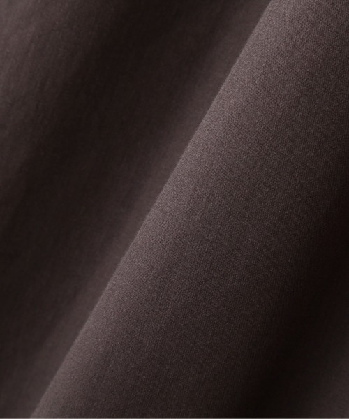 NATURAL BEAUTY BASIC（ナチュラルビューティーベーシック）の「キュプラ混バルマカーンコート（ステンカラーコート・レディース・チャコールグレー/ブルー/キャメル/グレー系その他5・SMALL/MEDIUM）」の9枚目の写真