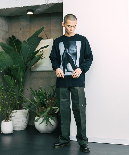 THE INTERNATIONAL IMAGES（インターナショルナルイメージズ）の「THE INTERNATIONAL IMAGES COLLECTION /ザ インターナショナルイメージズコレクション HEEL グラフィック ロングスリーブTシャツ（Tシャツ/カットソー・メンズ・ホワイト/ブラック・L/M）」の18枚目の写真