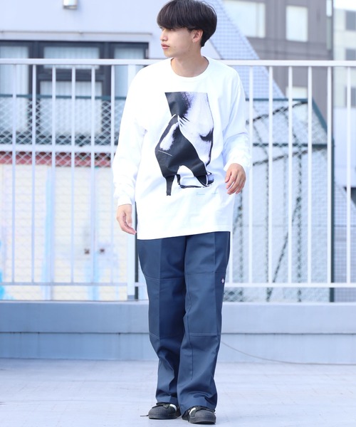 THE INTERNATIONAL IMAGES（インターナショルナルイメージズ）の「THE INTERNATIONAL IMAGES COLLECTION /ザ インターナショナルイメージズコレクション HEEL グラフィック ロングスリーブTシャツ（Tシャツ/カットソー・メンズ・ホワイト/ブラック・L/M）」の17枚目の写真