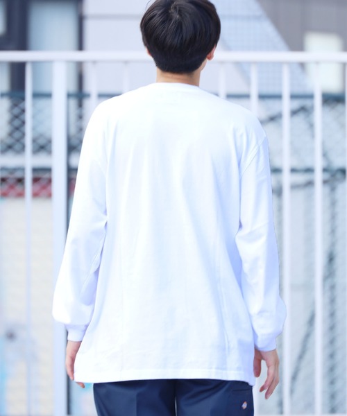 THE INTERNATIONAL IMAGES（インターナショルナルイメージズ）の「THE INTERNATIONAL IMAGES COLLECTION /ザ インターナショナルイメージズコレクション HEEL グラフィック ロングスリーブTシャツ（Tシャツ/カットソー・メンズ・ホワイト/ブラック・L/M）」の4枚目の写真