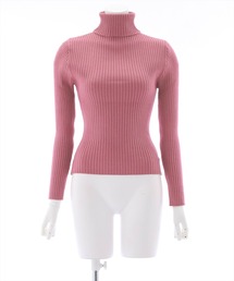 clear | タートルネックリブニットトップス≪2022AW≫(ニット/セーター)