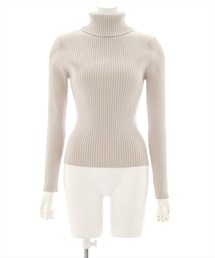 clear | タートルネックベーシックリブニットトップス≪2023AW新作≫(ニット/セーター)