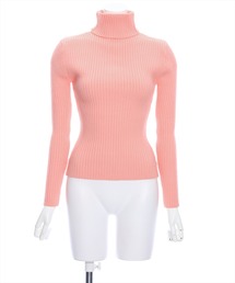 clear | タートルネックベーシックリブニットトップス≪2023AW新作≫(ニット/セーター)