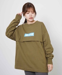 MILKFED. | FRONT LAYERED SWEAT TOP(スウェット)