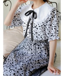 101匹わんちゃん/ダルメシアン柄ブラウス