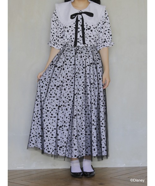 Disney（ディズニー）の「101匹わんちゃん/ダルメシアン柄ブラウス（シャツ/ブラウス・レディース・オフホワイト・FREE）」の13枚目の写真