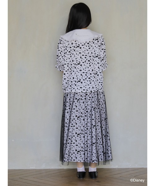 Disney（ディズニー）の「101匹わんちゃん/ダルメシアン柄ブラウス（シャツ/ブラウス・レディース・オフホワイト・FREE）」の16枚目の写真