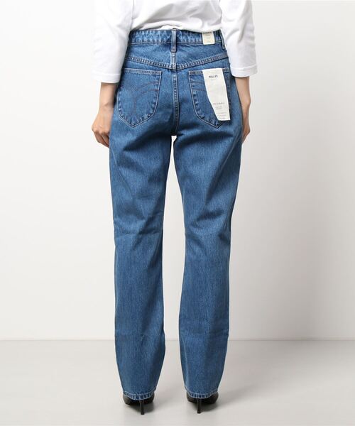 MADEMOISELLE ROPE'（マドモアゼル ロペ）の「【ROLLA'S】オリジナルストレートデニム（デニムパンツ・レディース・ブルー・34/36/38）」の2枚目の写真