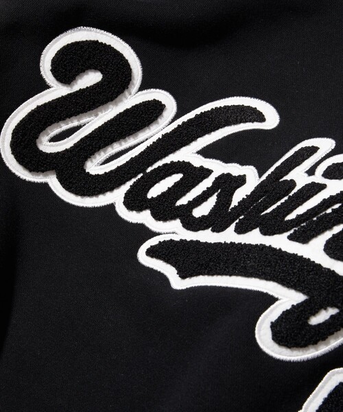 FREAK'S STORE（フリークスストア）の「サガラ刺繍 クルーネックスウェットシャツ/カレッジロゴ/ビックシルエット（スウェット・メンズ・ライトグレー/ブラック/ネイビー/グレー/モスグリーン・SMALL/MEDIUM/LARGE）」の21枚目の写真