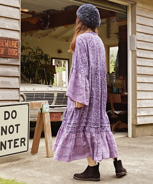 チャイハネ（チャイハネ）の「【チャイハネ】ブロックプリント ボヘラ