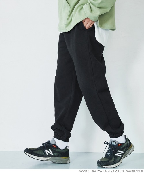 coca（coca）（コカ）の「メンズ　裏起毛ジョグパンツ（その他パンツ・メンズ・ブラック/グレー/アイボリー・M/L/XL）」の20枚目の写真