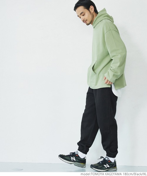 coca（coca）（コカ）の「メンズ　裏起毛ジョグパンツ（その他パンツ・メンズ・ブラック/グレー/アイボリー・M/L/XL）」の21枚目の写真