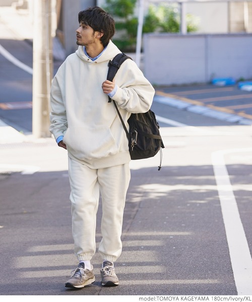 coca（coca）（コカ）の「メンズ　裏起毛ジョグパンツ（その他パンツ・メンズ・ブラック/グレー/アイボリー・M/L/XL）」の6枚目の写真