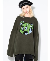 CND PATCHWORK BEAR ニット